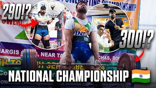 300 KG UDA DIYA STAGE PE  INDIAN POWERLIFTING NATIONAL CHAMPIONSHIP 🇮🇳 [upl. by Zorina]