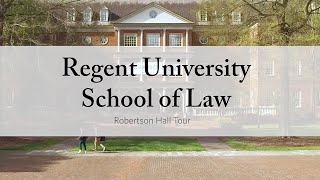 Regent School of Law  Robertson Hall Tour [upl. by Aicilyt483]