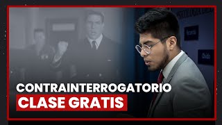 Clase gratis El contrainterrogatorio con Diego Valderrama [upl. by Hamal838]