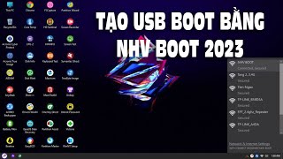 Hướng dẫn tạo USB boot NHV 2023  Vàng Phạm [upl. by Phelps20]