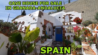 CAVE HOUSE FOR SALE IN GRANADASPANISH PROPERTY FOR SALE IN SPAIN ANDALUCIA PROPERTY FRO SALE [upl. by Mellette]