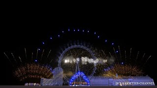 London Fireworks on New Years Day 2009  New Year Live [upl. by Kimmy]