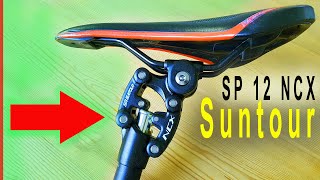 EBike Sattelstütze Suntour SP 12 NCX  Testfahrt [upl. by Nonnag945]