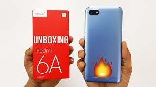 Xiaomi Redmi 6A Unboxing  Budget Phone [upl. by Ayor287]