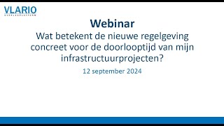 Webinar impact nieuwe regelgeving [upl. by Aihsatan]