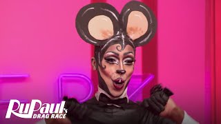 Every Name RuPaul Gives Nina Bo’Nina Brown  RuPaul’s Drag Race Season 9 [upl. by Secnirp]