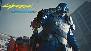 Ambushing MaxTac  Cyberpunk 2077 Phantom Liberty Part 11 Very Hard [upl. by Nimocks600]