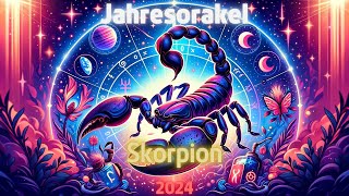 🔮 Skorpion 2024 Enthüllt Was bringt das neue Jahr Dein Sternzeichen Jahresorakel TarotHoroskop [upl. by Chud878]