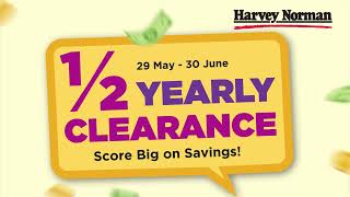 Harvey Norman 12 Yearly Clearance is BACK Now till 30 June 2024 [upl. by Isaacson3]