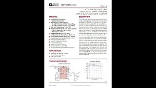 LT8614EUDCTRPBF datasheet Analog Devices Inc  ICComponentcom [upl. by Joni897]