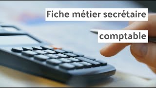 Officéo  Secrétaire comptable fiche métier [upl. by Srevart]