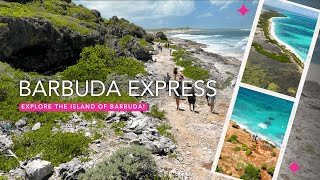 🏝️ Discover Barbuda’s Wonders Frigate Birds Pink Sand Beach and More 🌊 [upl. by Hobie]