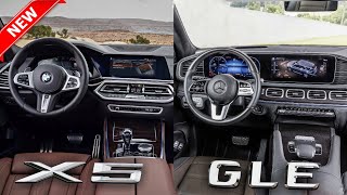 2019 BMW X5 Vs 2019 Mercedes GLE  Interior Design [upl. by Fruin153]