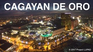 Cagayan de Oro Central Business District Dusk to Dark 4K [upl. by Nnyw]