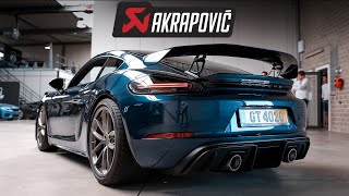 Essai 718 GT4 Akrapovic Trop Bruyant pour Spa Francorchamps [upl. by Deirdra805]