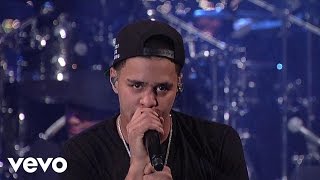 J Cole  Work Out Live on Letterman [upl. by Nora]