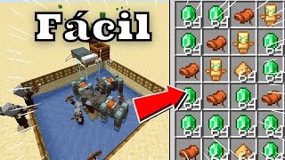 Como fazer a FARM DE RAID mais FÁCIL do Minecraft [upl. by Byrn105]