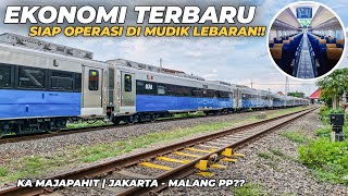 EKONOMI TERBARU 2024 LENGKAP 2 TRAINSET SEGERA DINAS MAJAPAHIT Ekonomi Stainless New Generation [upl. by Onitselec]