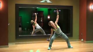 Zumba with Nancie Zumba Toning quotJoy to the Worldquot by Train Christmas Zumba [upl. by Vince]