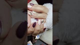 full set acrylic nails acrylicnails 💅 [upl. by Ennovy]