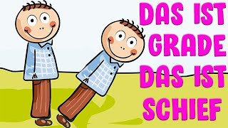 🌼 Das ist grade das ist schief  Kniereiter zum Mitsingen  Kinderlieder [upl. by Linda]