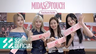 KISS OF LIFE 키스오브라이프 Midas Touch 응원법 Fanchants Guide [upl. by Araj]