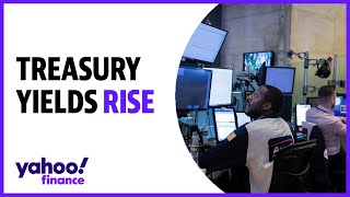 Treasury yields rise on first day of trading in 2024 [upl. by Bibah]