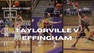 Taylorville Tornados Boys basketball Vs Effingham Flaming Hearts [upl. by Ytirahc]