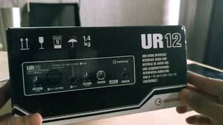 Unboxing amp Handson STEINBERG UR12 Indonesia [upl. by Grogan]