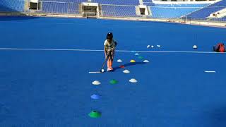 Field Hockey ball Controlling drills for kids [upl. by Jansen]