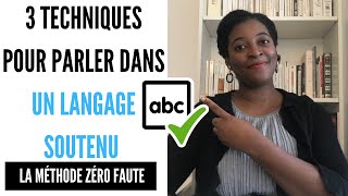 LANGAGE SOUTENU  3 ASTUCES pour MIEUX SEXPRIMER dans une langue de QUALITÉ [upl. by Notsirhc31]