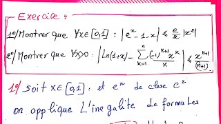 exetcice Formules de Taylor  Partie 1 Linégalité de Taylor Lagrange Expliquée [upl. by Elvis]