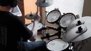 Porcupine Tree  Blackest Eyes  Drum Cover Tony Parsons [upl. by Obocaj591]