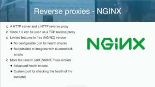 MySQL Load Balancers  MaxScale ProxySQL HAProxy MySQL Router amp nginx  a close up look [upl. by Einimod]