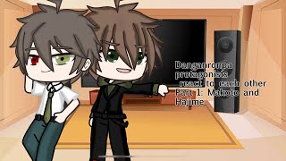 Fandoms React  PT1 Danganronpa THH [upl. by Einner]