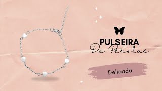 Pulseira de madrepérolas Conheça Já [upl. by Nosecyrb]