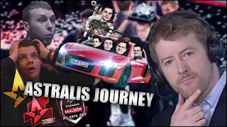 Astralis Journey In ELEAGUE MAJOR 2017 CSGO [upl. by Orlov]