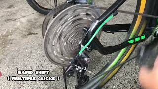 Shimano Deore M5100 Shifting Test after a year  Halos bago pa din walang bawas sa performance [upl. by Heathcote]