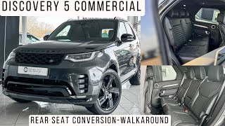 HAMWORTHY CAR CENTRE  DISCOVERY 5 COMMERCIAL REAR SEAT CONVERSION [upl. by Zorine]