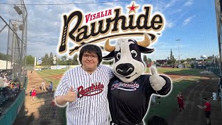 Jon Goes To A Visalia Rawhide Baseball Game May 2024 Vlog [upl. by Novaat809]