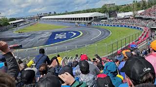 View from grandstand 11 section 4 row F Canada GrandPrix Montreal [upl. by Eleazar]