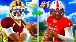 The 1 College Quarterback In The Nation Full Movie [upl. by Larissa]