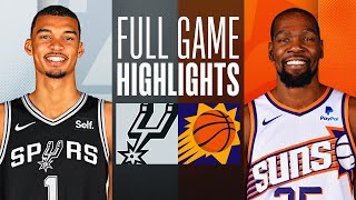 SPURS at SUNS  FULL GAME HIGHLIGHTS  October 31 2023 [upl. by Allana20]