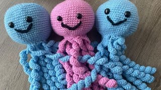 Beautiful Octopus Crochet Handmade Tutorial Step by Step So Easy To Crochet [upl. by Aerdnna]