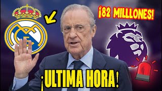 ¡BOOOM ¡FICHAJE INESPERADO ¡82 MILLONES  NOTICIAS DEL REAL MADRID HOY [upl. by Nylegna7]