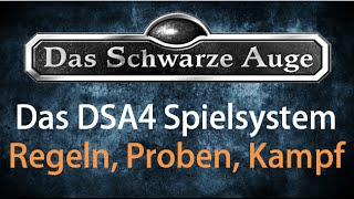 Das Schwarze Auge DSA 41 Tutorial Regeln Talentproben Kampfregeln einfach erklärt [upl. by Wenonah]