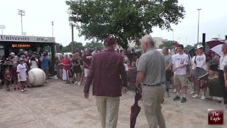 Texas AampM baseball fans send team off to College World Series [upl. by Dorcia]