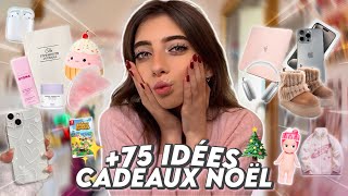 75 IDÉES de CADEAUX DE NOËL  WISH LIST ✨💶 [upl. by Roderick]