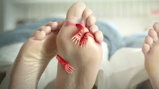 Undofen Max Commercial  Talking Fungus Monsters On Mans Feet Between His Toes [upl. by Wernher]