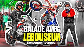 BALADE MOTO AVEC LeBouseuh  RENCONTRE ABONNÉS [upl. by Pirri]